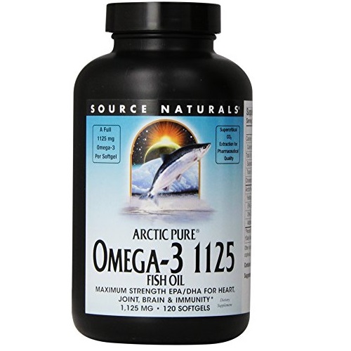 Source Naturals Omega-3魚油膠囊1125mg，120粒，原價$55.50，現僅售 $24.25，免運費
