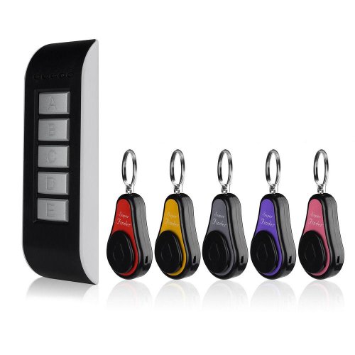 [5 in 1 Key Finder] Esky Remote Control Wireless Electronic Item Locator Finder with 5 Receiver for Key / Pet / Wallet / Cell Phone, only $22.99