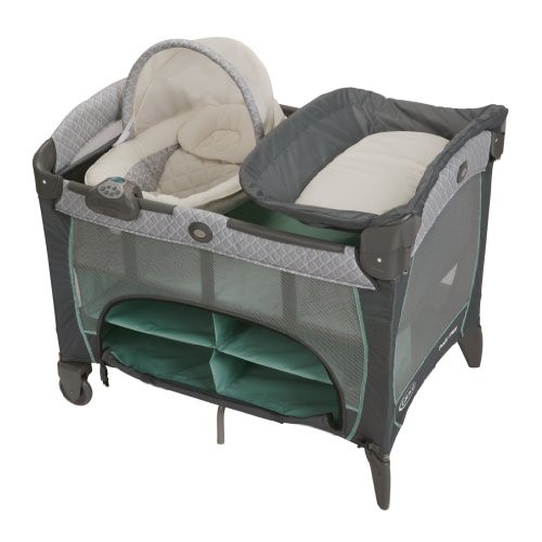 Graco Pack 'N Play Playard with Newborn Napperstation DLX, Manor, only $90.99, free shipping