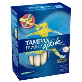 Tampax Regular Absorbency, Unscented Plastic Applicator Tampons, 18 Count $3.77 FREE Shipping on orders over $49