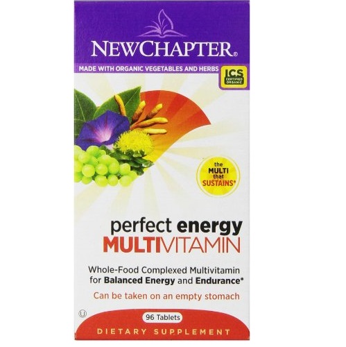 New Chapter Perfect Energy Multivitamin, 96 Tablets, only $36.80, free shipping