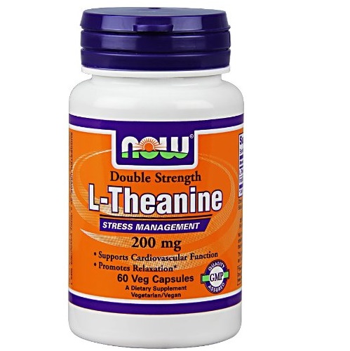 Now Foods, L-Theanine 200 Mg, Veg-Capsules, 60-Count, only $12.87