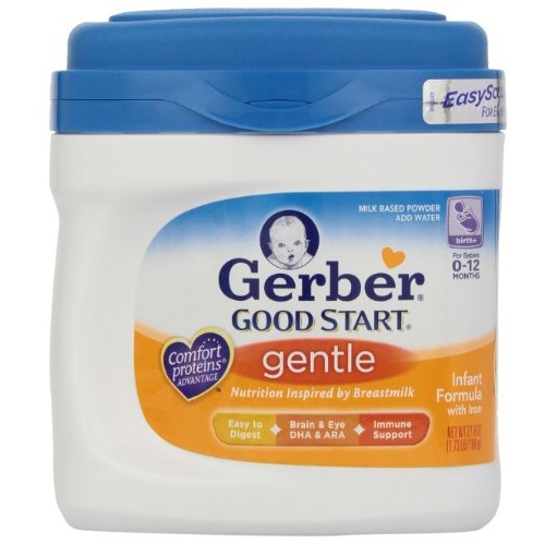 Gerber Good Start Gentle Powder Infant Formula Value Pack, 27.8 Ounce, 4 Count, only $69.17, free shipping