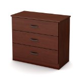 South Shore Libra 3-Drawer Chest, Royal Cherry $52.63 FREE Shipping