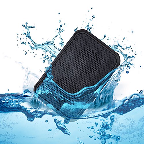 Amazon-Only $49.99 Ivation Water Resistant Shockproof Bluetooth 4.0 Speaker w/IPX7 Waterproofing for Full Immersion in Water, Handsfree Portable Speakerphone with Built-in Mic, 6hrs of playtime, Control Buttons - Enjoy Your Music & Phone Calls in True Stereo - Rugged, Shockproof Enclosure & Integrated Buttons (Orange)