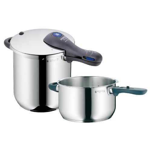 WMF Perfect Plus 8-1/2-Quart and 4-1/2-Quart Stainless Steel Pressure Cookers with Interchangeable Locking Lid, only $189.99, free shipping