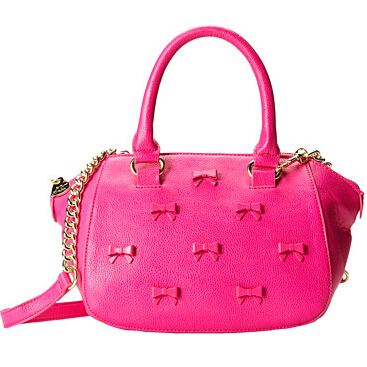  时尚界的甜心宝贝品牌Betsey Johnson甜美蝴蝶结包包特价，只要$42.99，免运费
