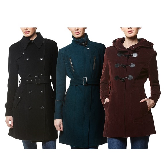 Cole Haan Women's Wool Jackets. Three Styles Available, only $99.93, free shipping