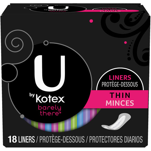 好用又好看！U by Kotex高洁丝卫生巾，卫生护垫等产品全部减$2