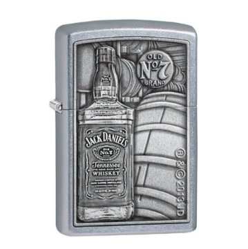  Zippo美国原装芝宝 Jack Daniels Lighter 杰克丹尼联名防风打火机   原价$24.95  现特价只要$15.75(37%off) 包邮