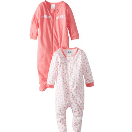 Gerber 嘉寶 新生兒-9個月寶寶純棉長袖連體衣/爬爬衣  原價$9.99  現特價只要$7.99