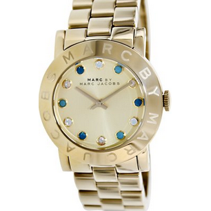 Marc by Marc Jacobs Amy Dexter Gold dial Gold-tone Ladies Watch MBM3215  $115.00(43%off)