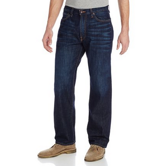 Lucky Brand Men's 181 Relaxed Straight-Leg Jean in Dark Dickson  $30.02(77%off)