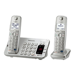Panasonic KX-TGE272S Link2Cell Bluetooth Enabled Phone with Answering Machine & 2 Cordless Handsets $62 FREE Shipping