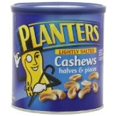 Planters Cashew Halves and Pieces, Lightly Salted, 14 Ounce (Pack of 3) $11.23 FREE Shipping