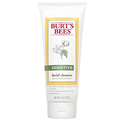 Burt's Bees Sensitive Facial Cleanser, 6 Fluid Ounces, only $5.41, free shipping