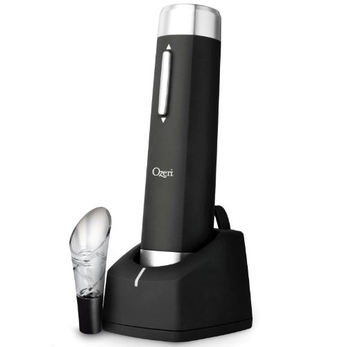 Ozeri OW05A Prestige Electric Wine Bottle Opener with Aerating Pourer and Foil Cutter, only $15.72