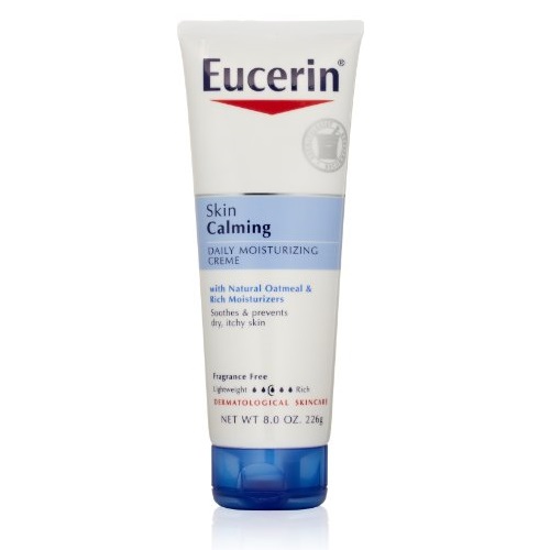 Eucerin Skin Calming Daily Moisturizing Creme, 8-Ounce Tubes (Pack of 3), only  $8.98, free shipping