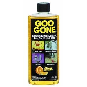 Goo Gone溶剂，用于干干净净去除贴纸、口香糖、胶带等， 8 oz，现仅售$5.99