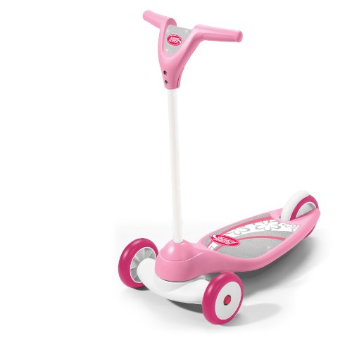 Radio Flyer 粉紅色兒童滑板車，原價 $39.99，現僅售$24.96。兩種顏色同價！