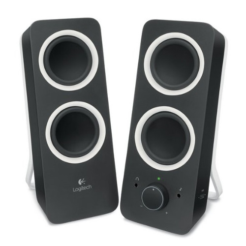 Logitech Multimedia Speakers Z200 with Stereo Sound for Multiple Devices, Black, only $18.18