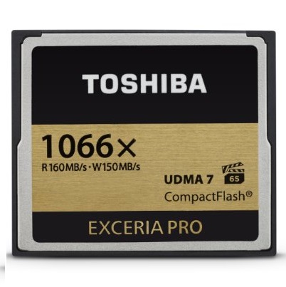史低价！ Toshiba东芝Exceria Pro系列CompactFlash卡， 32GB，原价$199.99，现仅售$59.99 ，免运费。64GB款仅售$99.99