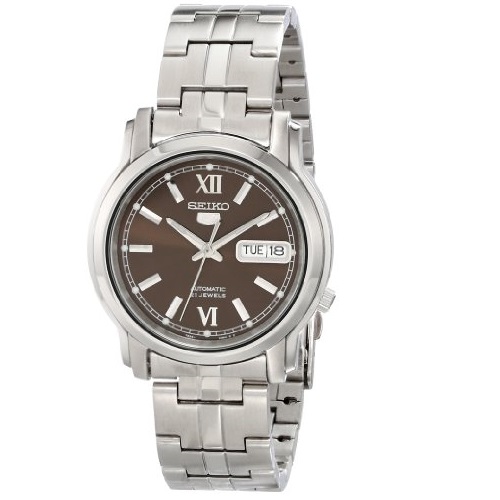 Seiko Men's SNKK79 Automatic Stainless Steel Watch, only $47.18, free shipping