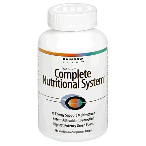 Rainbow Light Complete Nutritional System Food Based Tablets 180 tablets, only $20.78, free shipping