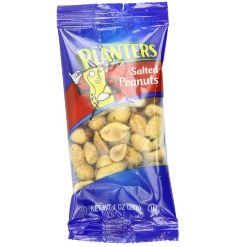 Planters Peanuts, Salted, 1-Ounce Single Serve Packages (Pack of 72), only $11.63