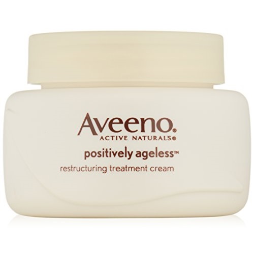 Aveeno Active Naturals Positively Ageless Restructuring Treatment Cream, 1.7 Ounce (Packaging May Vary), only $13.29, free shipping
