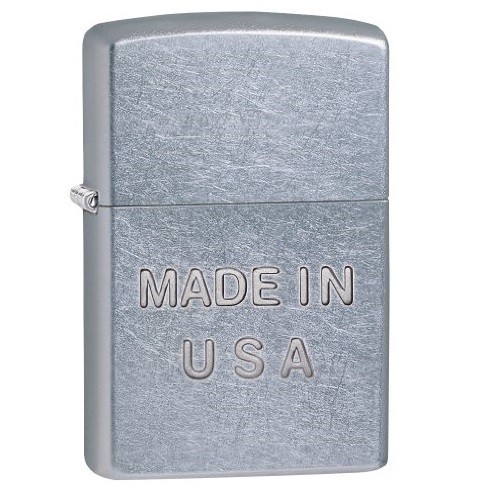 Zippo Made in USA Embossed Pocket Lighter, only $12.20