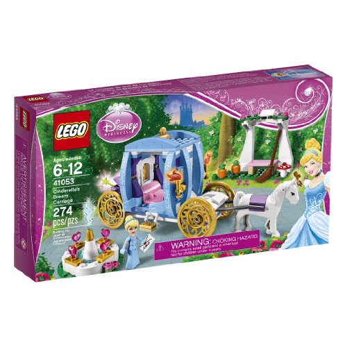 降，樂高LEGO 41053 迪士尼公主灰姑娘的魔幻馬車  特價只要$19.99(33%off)