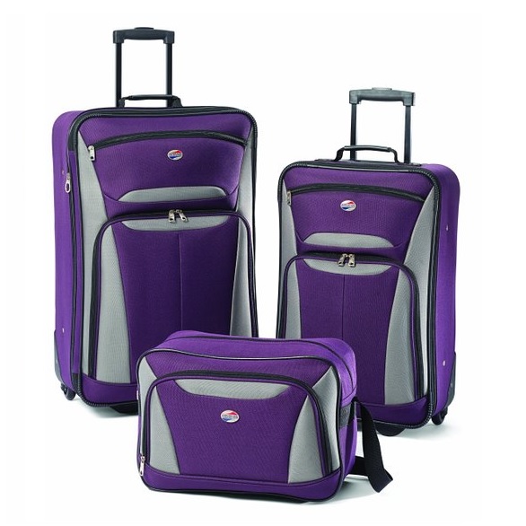 American Tourister Luggage Fieldbrook II 3 Piece Set, only $49.95, free shipping
