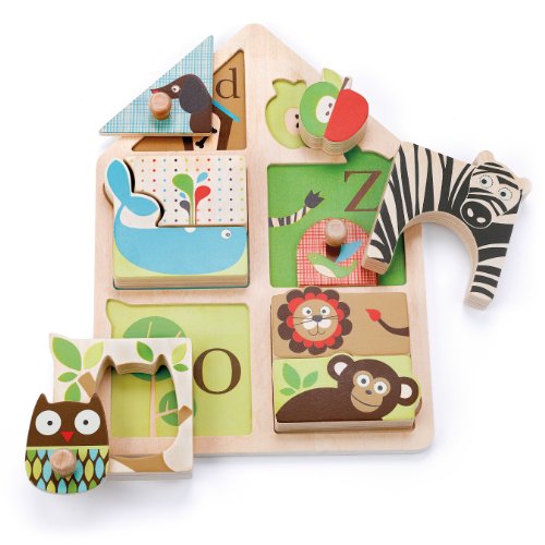 Skip Hop Alphabet Zoo Match and Play Puzzle  $19.99