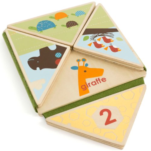 Skip Hop Giraffe Safari Fold and Play Book, 12 Months Plus  $8.00