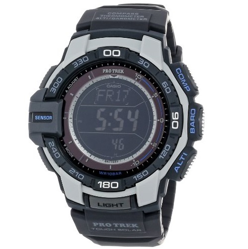 史低價！Casio卡西歐PRG-270-7CR Pro Trek太陽能登山腕錶，原價$180.00，現僅售$70.89，免運費