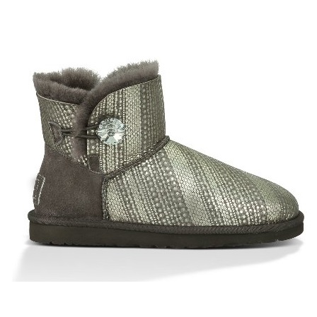 UGG Mini Bailey Button Bling Women's Boots, only $79.97, free shipping