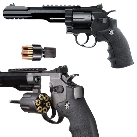 Smith & Wesson 327 TRR8 CO2 BB Revolver, Black, only $64.60, free shipping