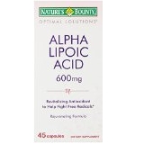 Nature's Bounty Optimal Solutions Alpha Lipoic Acid Capsules, 600 mg, 45 Count $4.95 FREE Shipping on orders over $49