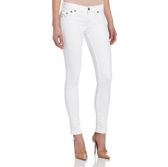 True Religion Women's Serena Legging Jean in Optic White  $50.10(70%off) & FREE Shipping