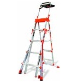 Select Step 5-Feet to 8-Feet 300-Pound Duty Rating Adjustable Step ladder $168.76 FREE Shipping