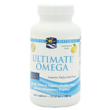 Nordic Naturals Ultimate Omega, 1,000 mg Fish Oil, 120 Soft Gels  $30.60(39%off)
