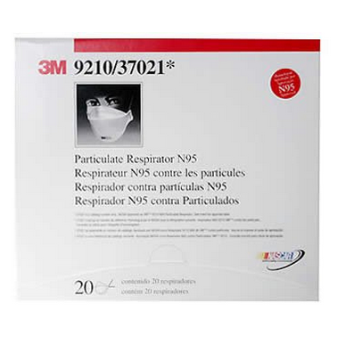 3M 9210/37021 Particulate Respirator, N95, 20-Pack  $4.23(88%off)