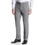 Perry Ellis Men's Travel Luxe Slim Fit Check Pant $17.59 FREE Shipping on orders over $49