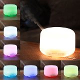 MIU COLOR® 500ml Aroma Diffuser Ultrasonic Humidifier LED Color Changing Lamp Light Ionizer $35 FREE Shipping