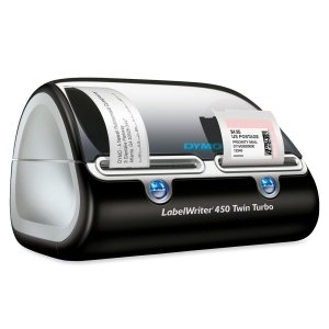 DYMO Label Writer 450 Twin Turbo label printer, 71 Labels Per Minute, Black/Silver (1752266), only $155.93, free shipping