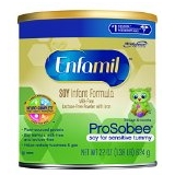 Enfamil美赞臣Prosobee一段无乳糖防过敏豆奶粉，22盎司装（4罐） 点coupon后$66.60 免运费