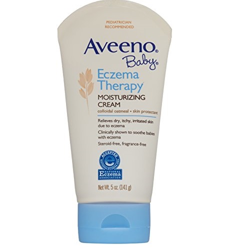 Aveeno Baby Eczema Therapy Moisturizing Cream, 5 Ounce, only $4.29, free shipping using Subscrive and Save service