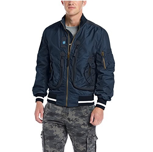 Alpha Industries Men's Dynamic Nylon Flight Jacket, only  $70.40, free shipping after using coupon code