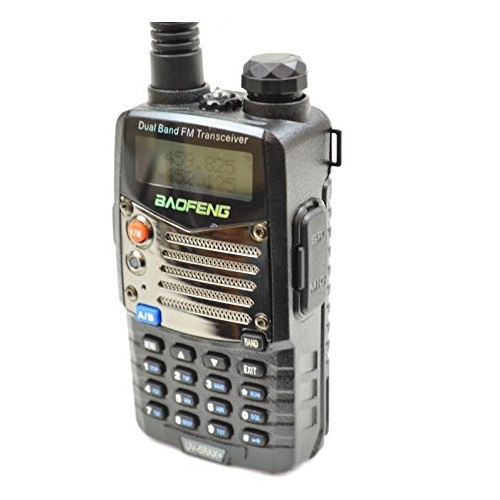 Baofeng UV-5RA X+ *UV-5RAX+* Dual-Band 136-174/400-480 MHz FM Ham Two-way Radio, Improved Stronger Case, Enhanced Features, Black, only $28.99